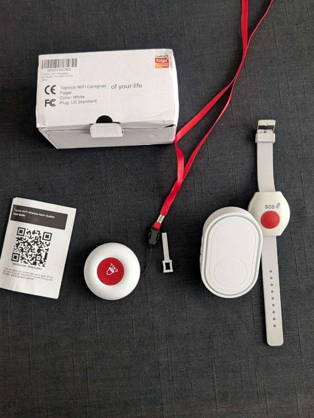 Opvico Wi-Fi wireless pager/alarm system/caregiver